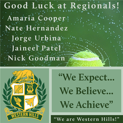4A Tennis Regional Qualifiers